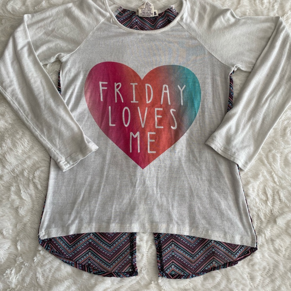 Girl’s Friday Top Size 7